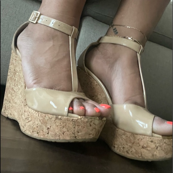 Jimmy Choo platform patent sandal Size Eu40 - Picture 2 of 8